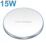 Juhtmeta laadija 30 W kiirlaadimine Samsung S22 S21 S20 Note 20 jaoks iPhone 14 13 12 11 Pro Xs X 8 induktsiooni kiirlaadimispadi jaoks 15W valge