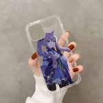 Genshin Impact Keqing telefoni&uuml;mbris iphone 13 11 12 pro XS MAX 8 7 6 6S Plus X 5S SE 2020 XR &uuml;mbrisele 6plus or 6s plus
