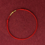 Mood k&auml;sitsi valmistatud k&auml;ev&otilde;ru punane k&ouml;is Lucky Bangle naiste meeste parim k&auml;ev&otilde;ru pahkluu Bracelet veinipunane v&auml;rv