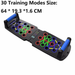 Avaleht Multifunktsionaalne 30 režiimi Push-Up Treeninglaud Kokkupandav Treening K&otilde;hulihaste Biitseps Treeninglaud Rindkere Treening Sport Kulturism Push-Up Board mitmev&auml;rviline