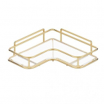 S&auml;ilitusriiul Vastupidav Mugav ruumis&auml;&auml;stlik vannitoa nurgas asuv riiul koduk&ouml;&ouml;gi tualettruumi jaoks kuldne