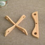 1 komplekt bambusest ristiga potihoidja alus, soojusisolatsiooniga p&otilde;letusvastane potti kaussi n&otilde;udehoidja k&ouml;&ouml;git&ouml;&ouml;riistad 1 set