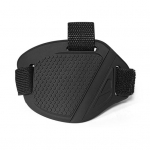 Mootorratta k&auml;iguvahetuse jalatsi katte kinnituslindi disain Elastne libisemisvastane mootorratta k&auml;iguvahetuspadi jalgrattas&otilde;iduks must