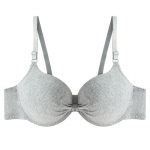 Naiste v&auml;ikese suurusega Push Up rinnahoidja juhtmevaba puuvillane aluspesu AB Cup 38/85AB hall