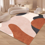 Moodne minimalistlik v&auml;rviline elutoa magamistoa vaip libisemisvastane pestav vabaaja vaipkattega p&otilde;randamatid kodukaunistused vaibad 80x120cm