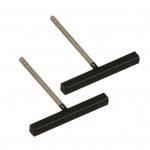 Naised Mehed T Bar Ear Stud K&otilde;rvar&otilde;ngad Peoehted S&uuml;nnip&auml;evakingitus must