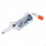 Heavy Duty k&auml;epidemega luku silindri riiv &ndash; h&otilde;bedane ja punane, 145 mm x 10 mm