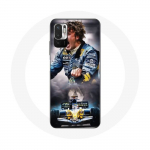 &Uuml;mbris Xiaomi Redmi Note 10 5G vormel 1 Fernando Alonso F1 Driveri jaoks