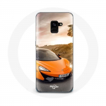 &Uuml;mbris Samsung Galaxy A8 Plus Formula 1 McLaren F1 Orange jaoks