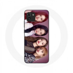 Coque pour Samsung Galaxy A03 Blackpink Groupe K-pop Jennie Jisoo Ros&eacute; Et Lisa Affiche