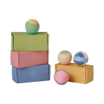 Catchers handmade bath bombs 180g, 2 pieces, 4 types, lemon peach, 2 pieces