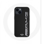 Coque pour Iphone 14 Plus Amg Logo Carbone Texture - Maniacase
