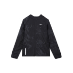 Nike Logo Tr&uuml;kiga Lukuga Huppari Jakk Meeste &Uuml;ler&otilde;ivad Must DV9279-010 M black