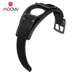 Ehtsast nahast rihm Apple Watchi iWatch SE jaoks 7 6 5 4 3 2 41mm 45mm 38mm 42mm 40mm 44mm Meeste Crazy Horse nahast kellarihm for 38mm 40mm 41mm