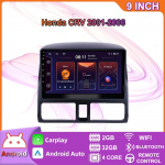 Juhtmeta autoraadio Carplay jaoks Honda CRV 2001-2006 Android Car Multimeedia Videopleier GPS Navigatsioon WIFI 2+32GB 2+32GB