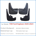 Ford Exploreri jaoks   Poritiiva Kaitsmed Porikaitse Splash Mudflaps Auto Tarvikud Poritiivad Eesmine Tagumine 4tk must