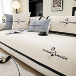 Luksuslik &scaron;enill-diivanikate elutoa jaoks, libisemiskindla tikandiga lilleline diivanir&auml;tikumatt, nurgadiivanikatted, diivanikatted 1 tk 70x70cm 1pcA