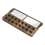 en Box, Container Travel Case Mixing 15 Grids