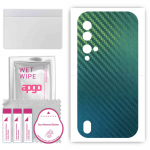 apgo Protective Skin Sticker for the back compatible with Blackview BV9900E, Wrap Film, Foil, Vinyl - Pattern Carbon Chameleon CAKA1