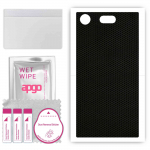 apgo Protective Skin Sticker for the back compatible with Sony Xperia XZ1 Compact, Wrap Film, Foil, Vinyl - Pattern Matrix