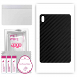 apgo Protective Skin Sticker for the back compatible with Huawei MatePad Air, Wrap Film, Foil, Vinyl - Pattern Carbon Black
