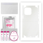 apgo kaitsev nahakleebis tagak&uuml;ljele ja k&uuml;lgedele, mis &uuml;hildub Apple iPhone 14 Pro Maxiga, t&auml;iskile, foolium, vin&uuml;&uuml;l &ndash; muster, matt l&auml;bipaistev