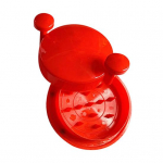 Kanapurusti t&ouml;&ouml;riist libisemisvastase disainiga lihapurustaja ergonoomilise k&auml;epidemega manuaalne hakklihamasin n&otilde;udepesumasinas Ohutu veiseliha sealiha kalkuniveski punane