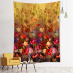 &Otilde;limaal Metsavaibad Seinale riputatavad 3D-printimine Pol&uuml;estertaust Looduslik maastik B&ouml;&ouml;mimaa kodukaunistus 320x182cm