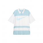 Nike Sportswear Retro Ameerika kraega kontrastsed l&uuml;hikeste varrukatega t-s&auml;rgid Meeste pealisr&otilde;ivad Summit-White FN3694-124 M