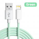 20 W PD USB Lightning laadimiskaabel Apple iPhone 14 13 12 11Pro Max mini X XS XR 8 7 6 Plus SE 2020 kiirlaadimisjuhtme jaoks 1m roheline