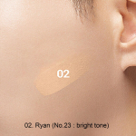 B. READY Blue Foundation 1.18oz / 35ml SPF27+ PA++, Make-up, Kbeauty, Korean cosmetics, sample 02 RYAN