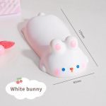 Uus t&auml;iendus armas randmetoe tugi hiirepadjale arvuti s&uuml;learvuti k&auml;etugi lauale Ergonoomilised Kawaii aeglaselt t&otilde;usvad liibuvad m&auml;nguasjad