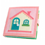 V&auml;ikelaste Montessori h&otilde;ivatud raamat 3D beebijuttude riidega tegevused raamatulaud Koolieelne &otilde;pe Haridus Reisim&auml;nguasjad juturaamatu jaoks