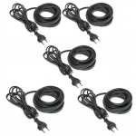 5 tk 3 m k&uuml;ttekaabel 1,5 m elektrijuhtme ja EL-pistikuga p&auml;ikeseenergia &uuml;lemise veetoru k&uuml;lmumiskaitse jaoks 5PCS 3M Heating Cable