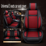 5 istekohta Universal Autoistme kate Veekindel turvaistme kate Universal 5 komplekti Auto Seat Cushion Nahk