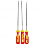 3 tk s&uuml;sinikterasest kettsae teritusviil mugava k&auml;epidemega saekettviilide teritaja t&otilde;husaks puidut&ouml;&ouml;tlemiseks