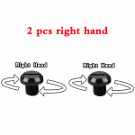 4 tk / komplekt Mootorratas CNC alumiiniumist M10 X 1,25 tahavaatepeegli auk pistikud kruvid korgid poldid tahavaatepeeglid 2pcs left hand