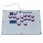 14 klahviga Hitbox Arcade klaviatuur juhtkang v&otilde;itluspulk m&auml;ngukontroller PC konsoolile mehaanilised nupud paranda m&auml;nguoskust