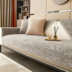 Elutoa diivani kate Kerge luksuslik stiil Four Seasons universaalne libisemisvastane k&otilde;rgekvaliteediline nahast diivanipadi k&auml;etoe katter&auml;tik 70x70cm 1pcs beež