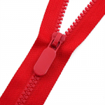 50 cm r&otilde;ivas nr 5 vaigust t&otilde;mblukud Avatud vaigust t&otilde;mblukk ilma l&otilde;putu lukuga t&otilde;mblukuta punane