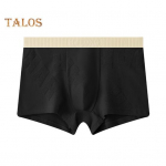 Meeste bokserid keskmise k&otilde;rgusega laia elastse v&ouml;&ouml;kohaga, slim fit l&uuml;hikesed alusp&uuml;ksid, U-kujulise suure ruumiga, lapiline v&auml;rvusega alusp&uuml;ksid M must