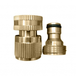 Messingist aiavooliku adapter isane emane kiirliitmik roostekindel korrosioonikindel lekkekindel vooliku liitmiku pistik European style thread