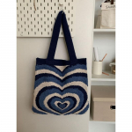 Kootud kott Kootud kott K&otilde;ik-&uuml;hes &otilde;lakott Naiste Advanced Sense Hand ostukott sinine