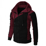 Meeste vabaaja spordisviiter pikkade varrukatega lukuga kapuutsiga jope L sinine