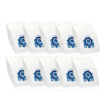 10 tk Tolmuimeja tolmukotid Osad Miele GN AirClean Miele 3D GN COMPLETE C2 C3 S2 S5 S8 S5210 S5211 3D Efficiency tolmukott 10 Pcs white