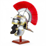 Red Roman Crest Centurion Gallic Smithsi kiiver Gladiators Warriorsile LARPERSile