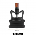 Rotary WDT t&ouml;&ouml;riistad, espressosegisti jaotust&ouml;&ouml;riist Baristale, 8 n&otilde;ela espressokohvisegisti koos alusega 53-54MM must