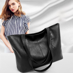 Naiste &uuml;hekordne &otilde;lakott, suure mahutavusega mitmeotstarbeline k&auml;ekott must