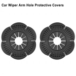 2 TK Universaalne autopuhasti &otilde;la p&otilde;hja augu kaitse kate esiklaasipuhasti tolmukindel kate silikoonist kork mustusevastased autotarvikud must