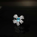 Ehted Liblikad Imitatsioonid Naturaalse Topaasi Vibu Kaelakee S&otilde;rmus K&otilde;rvar&otilde;ngad